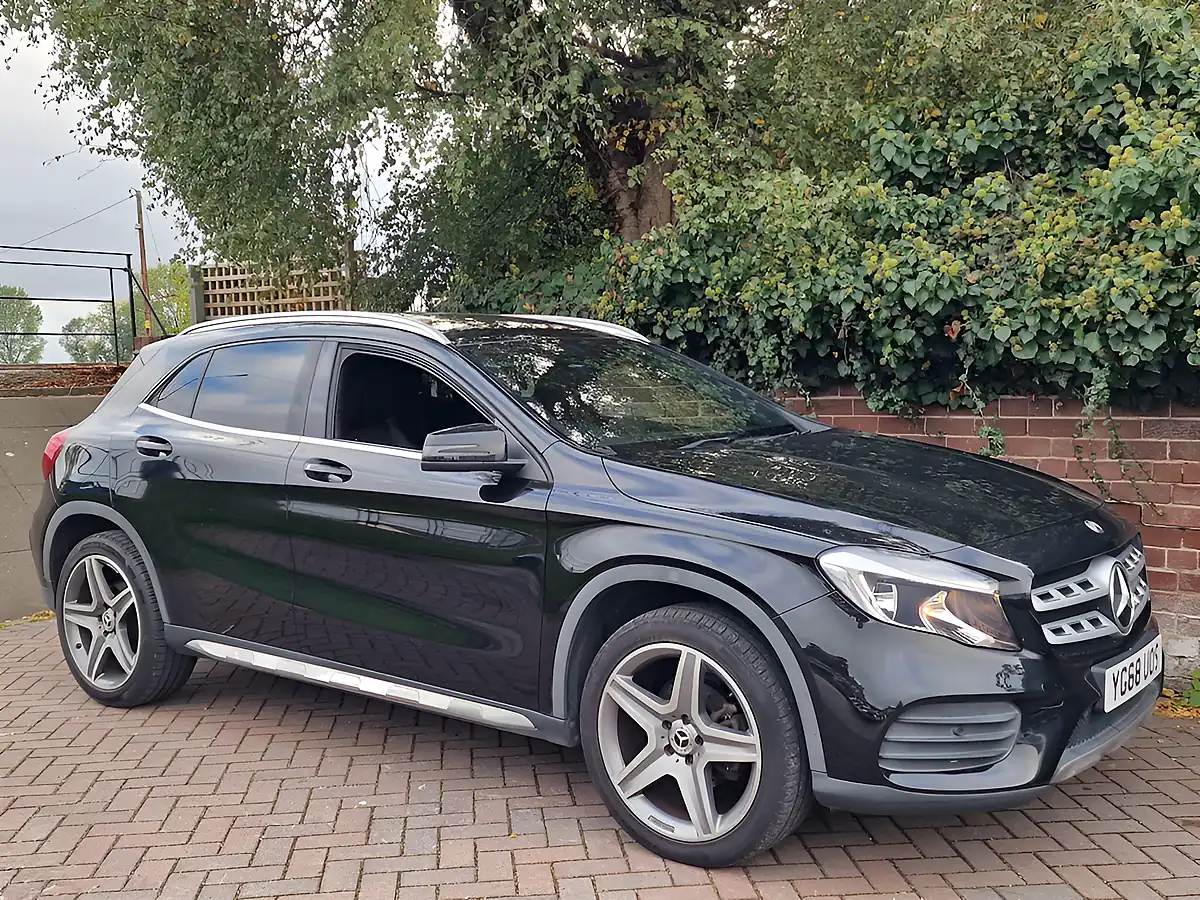 Used 2018 Mercedes-Benz GLA200 AMG Line Black - Interior and Exterior details 9