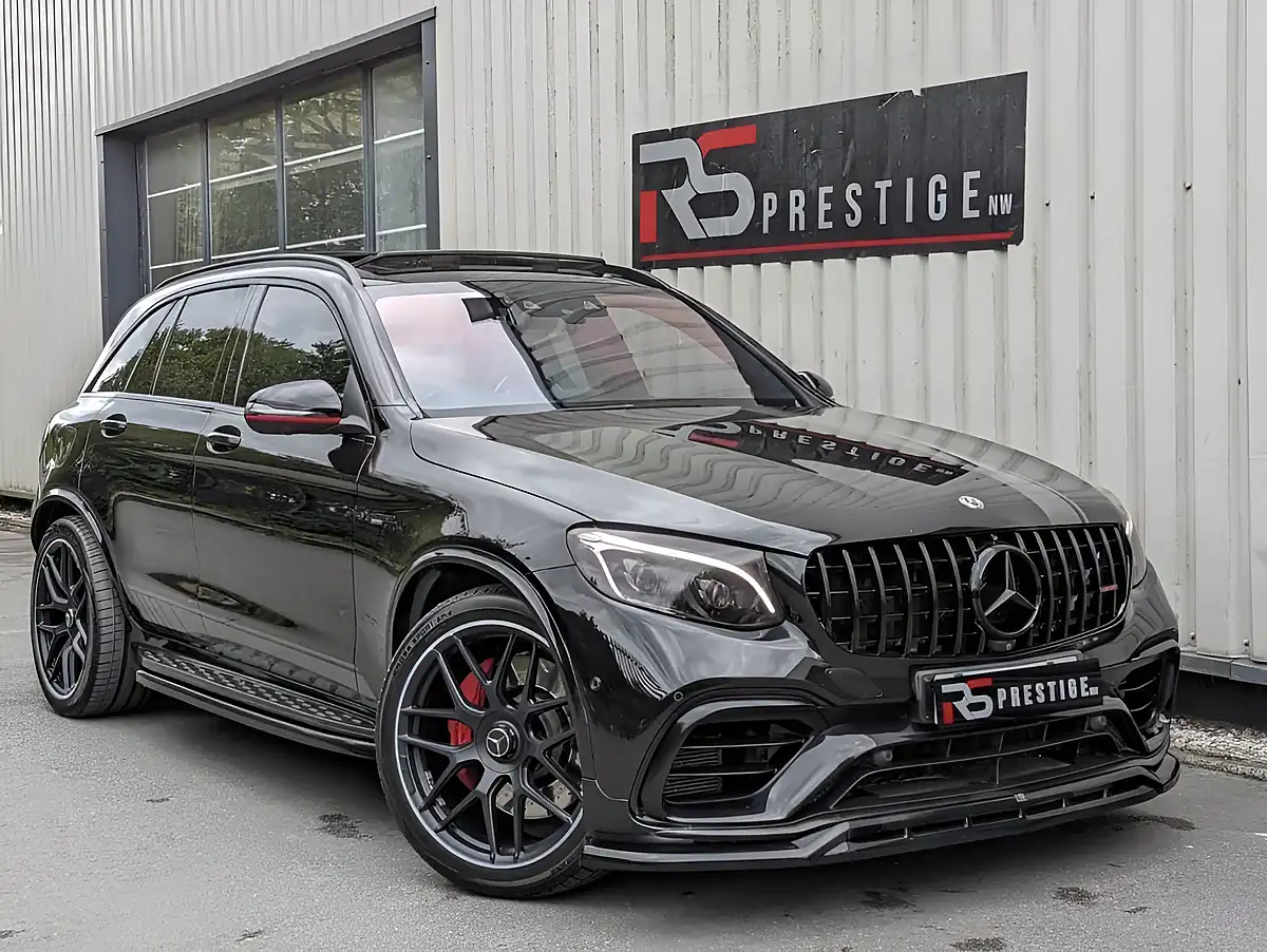Used 2018 Mercedes-Benz Glc 63 S AMG Premium Black - Front View