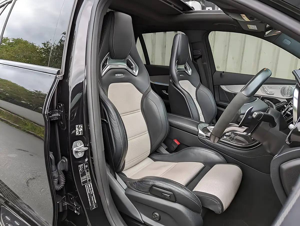Used 2018 Mercedes-Benz Glc 63 S AMG Premium Black - Interior and Exterior details 11