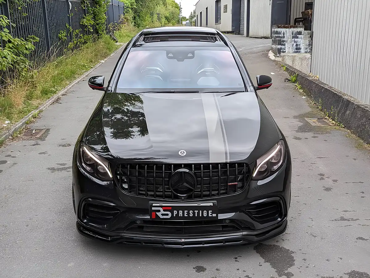 Used 2018 Mercedes-Benz Glc 63 S AMG Premium Black - Interior and Exterior details 2