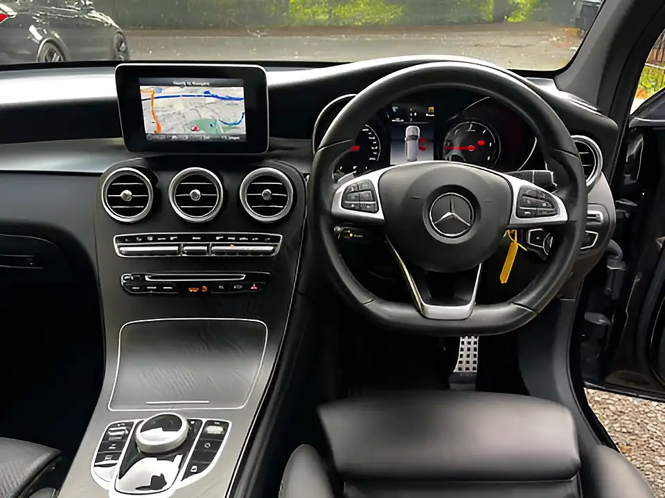 Used 2018 Mercedes-Benz Glc AMG Line Black - Interior and Exterior details 13