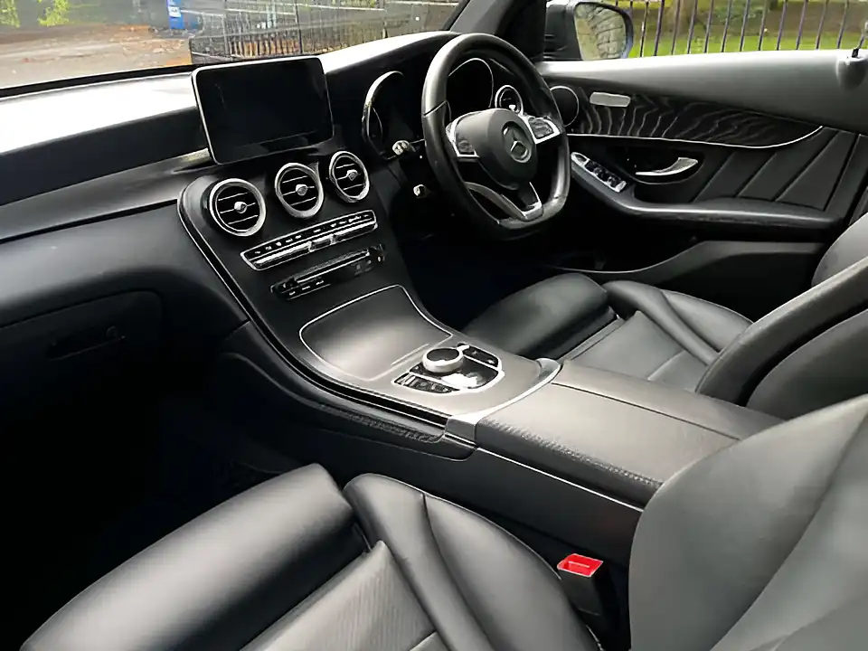 Used 2018 Mercedes-Benz Glc AMG Line Black - Interior and Exterior details 16