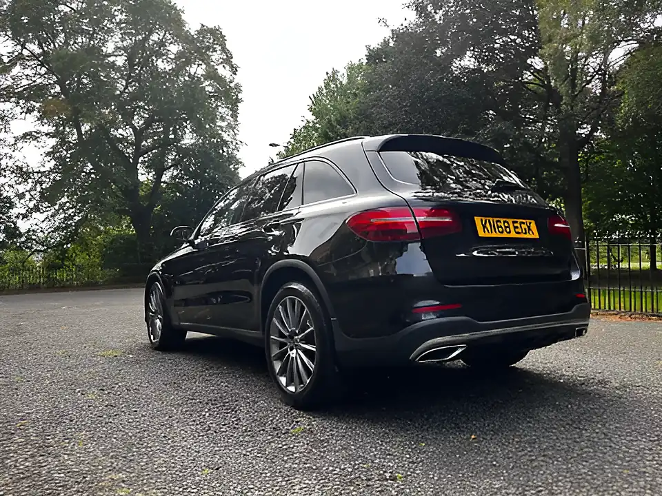 Used 2018 Mercedes-Benz Glc AMG Line Black - Interior and Exterior details 3
