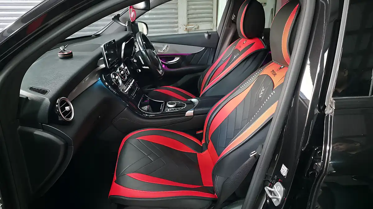 Used 2018 Mercedes-Benz Glc AMG Line Black - Interior and Exterior details 10