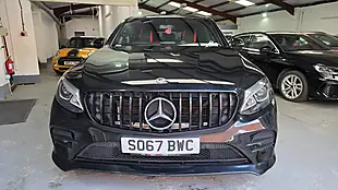 Used 2018 Mercedes-Benz Glc AMG Line Black - Interior and Exterior details 2