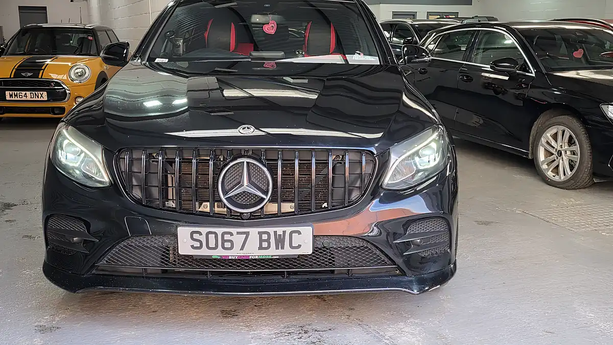 Used 2018 Mercedes-Benz Glc AMG Line Black - Interior and Exterior details 20