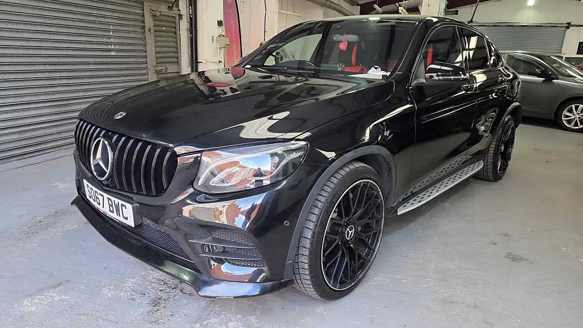 Used 2018 Mercedes-Benz Glc AMG Line Black - Interior and Exterior details 3