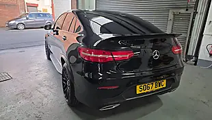 Used 2018 Mercedes-Benz Glc AMG Line Black - Interior and Exterior details 4