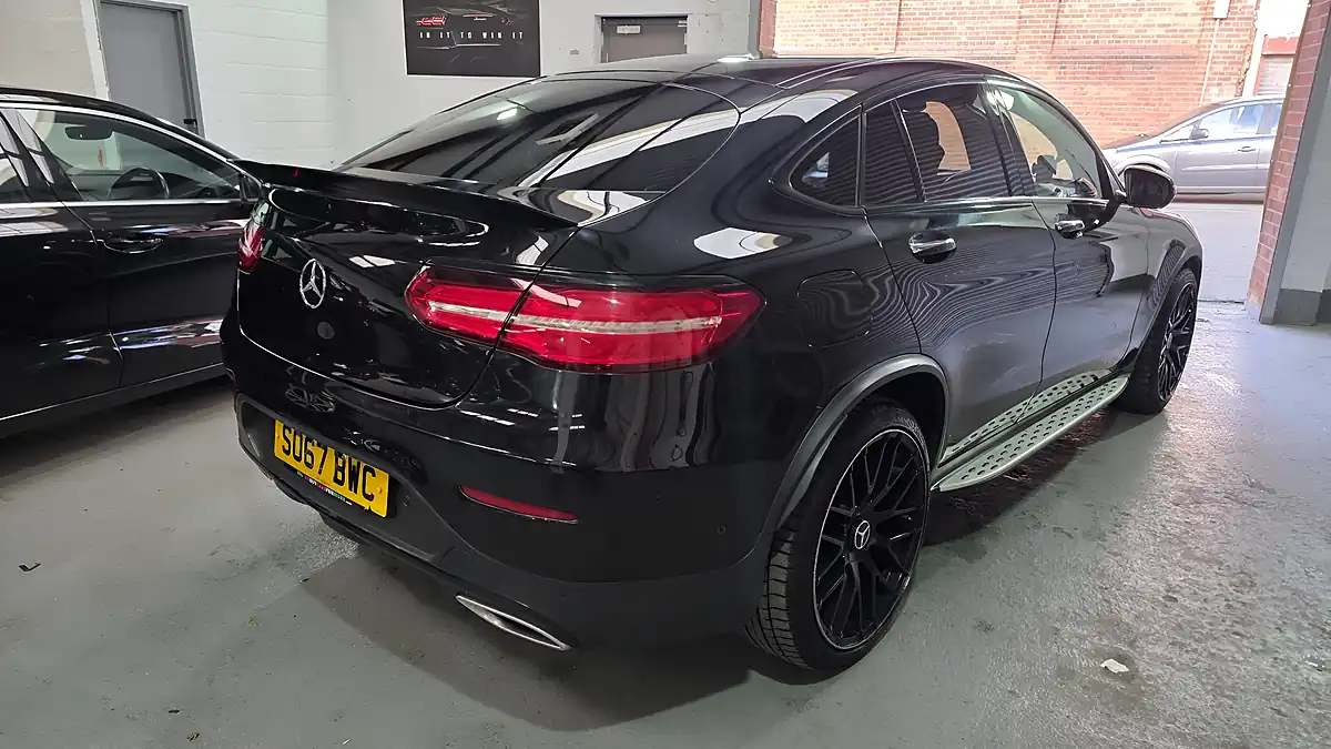 Used 2018 Mercedes-Benz Glc AMG Line Black - Interior and Exterior details 6