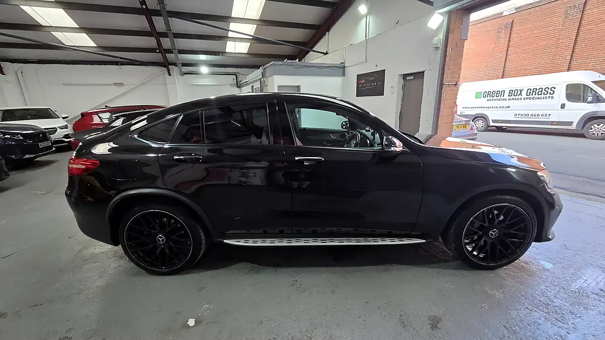 Used 2018 Mercedes-Benz Glc AMG Line Black - Interior and Exterior details 7