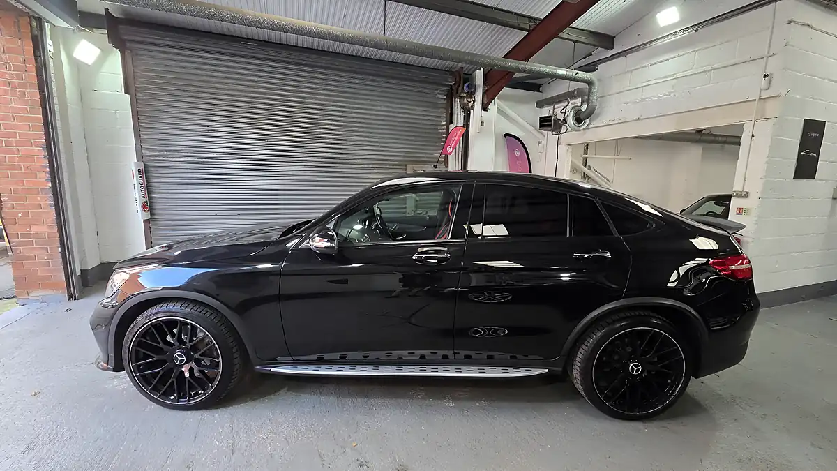 Used 2018 Mercedes-Benz Glc AMG Line Black - Interior and Exterior details 8