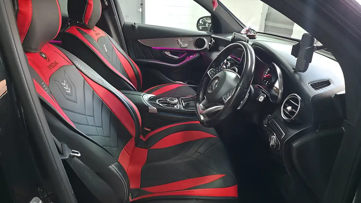 Used 2018 Mercedes-Benz Glc AMG Line Black - Interior and Exterior details 9