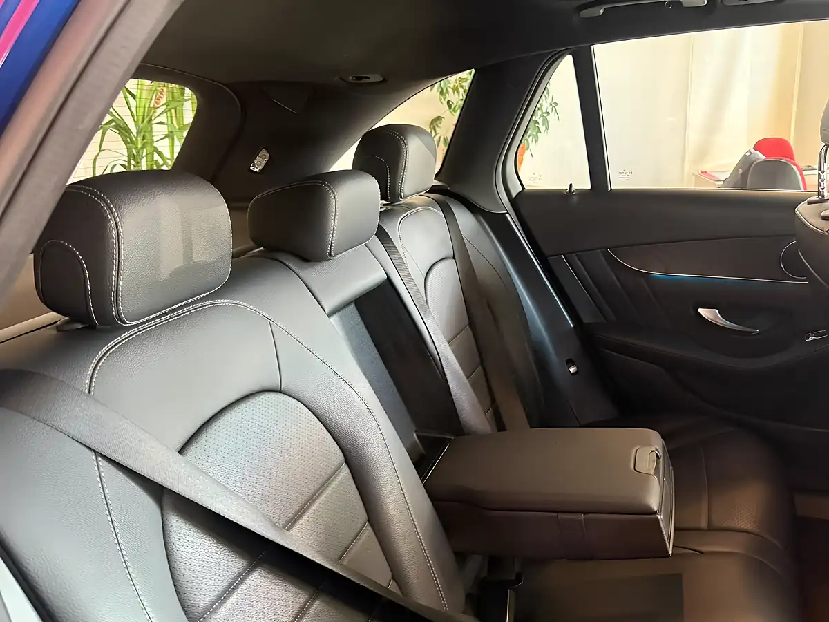 Used 2018 Mercedes-Benz Glc AMG Line Blue - Interior and Exterior details 12