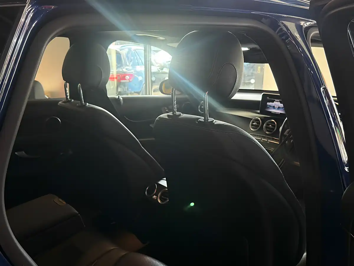 Used 2018 Mercedes-Benz Glc AMG Line Blue - Interior and Exterior details 13