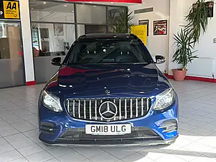 Used 2018 Mercedes-Benz Glc AMG Line Blue - Interior and Exterior details 3