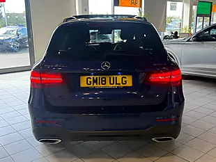 Used 2018 Mercedes-Benz Glc AMG Line Blue - Interior and Exterior details 8