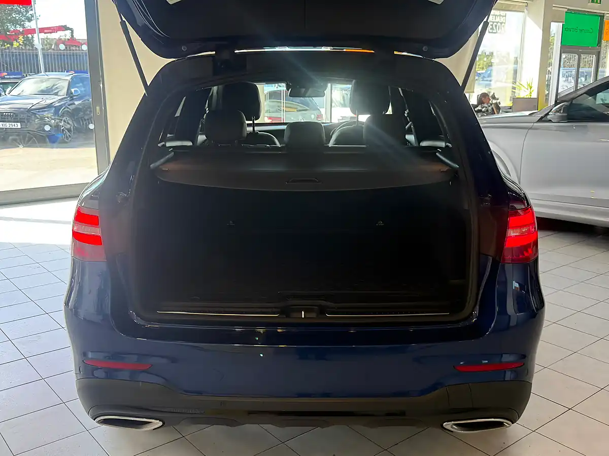 Used 2018 Mercedes-Benz Glc AMG Line Blue - Interior and Exterior details 9