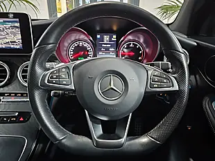 Used 2018 Mercedes-Benz Glc AMG Line Cavansite Blue - Interior and Exterior details 14