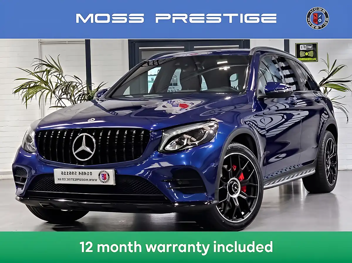 Used 2018 Mercedes-Benz Glc AMG Line Cavansite Blue - Interior and Exterior details 3
