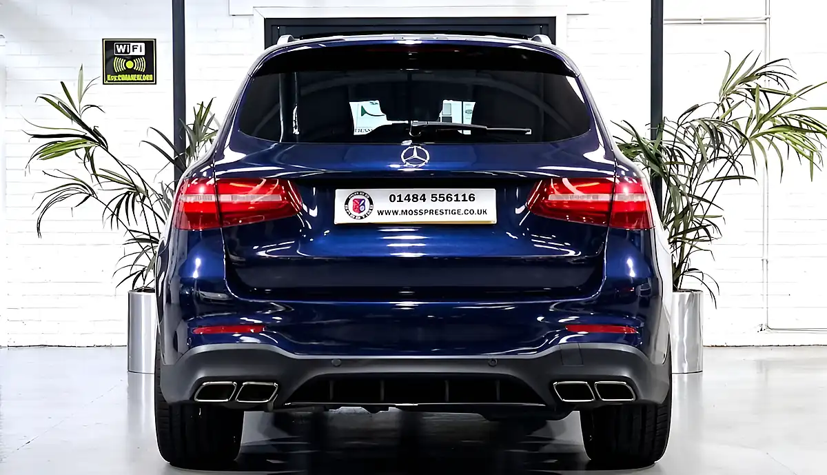 Used 2018 Mercedes-Benz Glc AMG Line Cavansite Blue - Interior and Exterior details 6