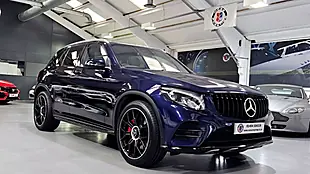 Used 2018 Mercedes-Benz Glc AMG Line Cavansite Blue - Interior and Exterior details 7