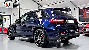 Used 2018 Mercedes-Benz Glc AMG Line Cavansite Blue - Interior and Exterior details 8