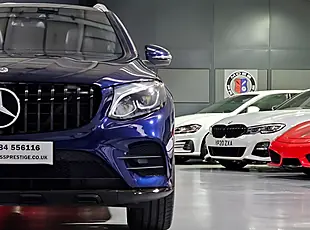 Used 2018 Mercedes-Benz Glc AMG Line Cavansite Blue - Interior and Exterior details 9