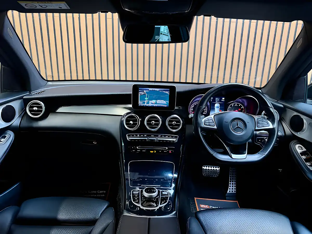 Used 2018 Mercedes-Benz Glc AMG Line Obsidian Black Metallic - Interior and Exterior details 13