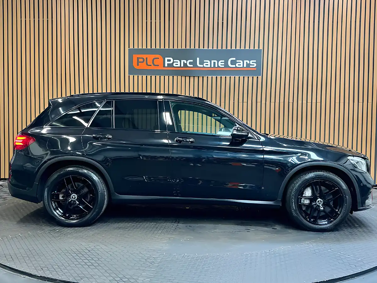 Used 2018 Mercedes-Benz Glc AMG Line Obsidian Black Metallic - Interior and Exterior details 2