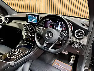 Used 2018 Mercedes-Benz Glc AMG Line Obsidian Black Metallic - Interior and Exterior details 9