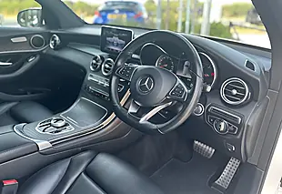 Used 2018 Mercedes-Benz Glc AMG Line Polar White Gloss - Interior and Exterior details 11
