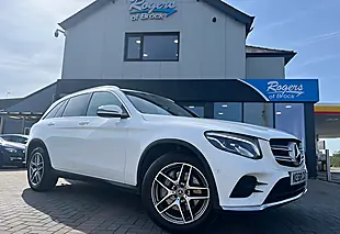 Used 2018 Mercedes-Benz Glc AMG Line Polar White Gloss - Interior and Exterior details 2