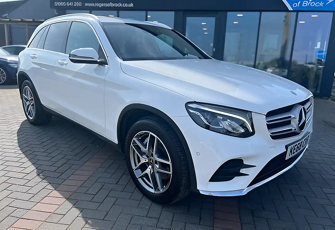 Used 2018 Mercedes-Benz Glc AMG Line Polar White Gloss - Interior and Exterior details 5
