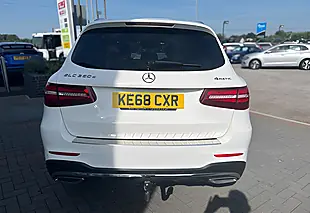 Used 2018 Mercedes-Benz Glc AMG Line Polar White Gloss - Interior and Exterior details 6