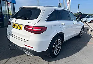 Used 2018 Mercedes-Benz Glc AMG Line Polar White Gloss - Interior and Exterior details 7