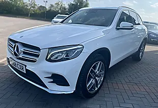 Used 2018 Mercedes-Benz Glc AMG Line Polar White Gloss - Interior and Exterior details 9