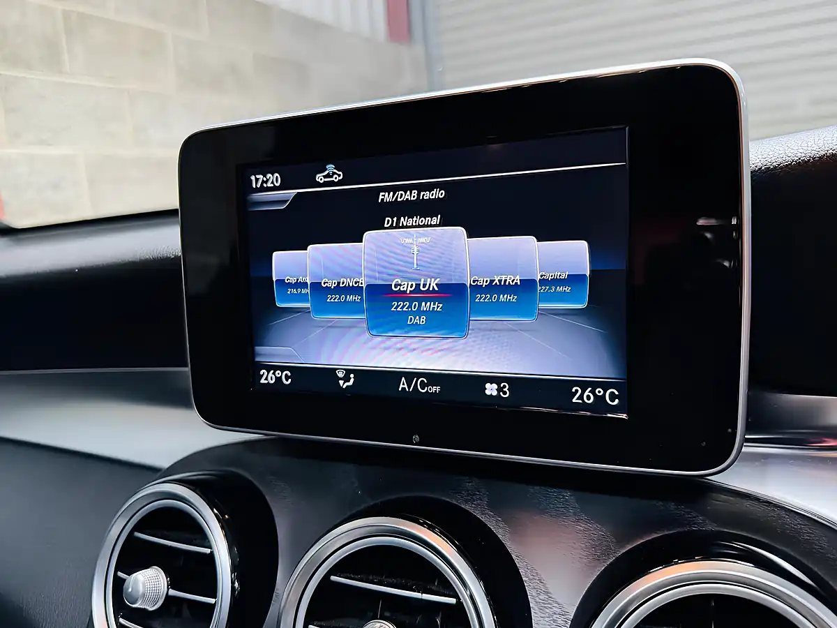 Used 2018 Mercedes-Benz Glc AMG Line Premium Black - Interior and Exterior details 11