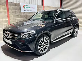 Used 2018 Mercedes-Benz Glc AMG Line Premium Black - Interior and Exterior details 2