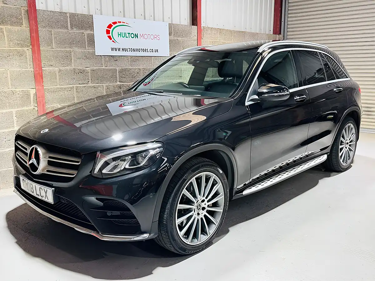 Used 2018 Mercedes-Benz Glc AMG Line Premium Black - Interior and Exterior details 2