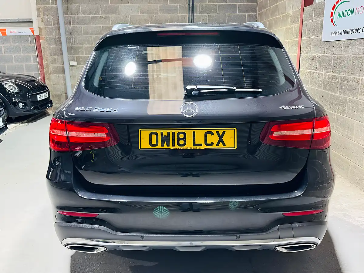 Used 2018 Mercedes-Benz Glc AMG Line Premium Black - Interior and Exterior details 3