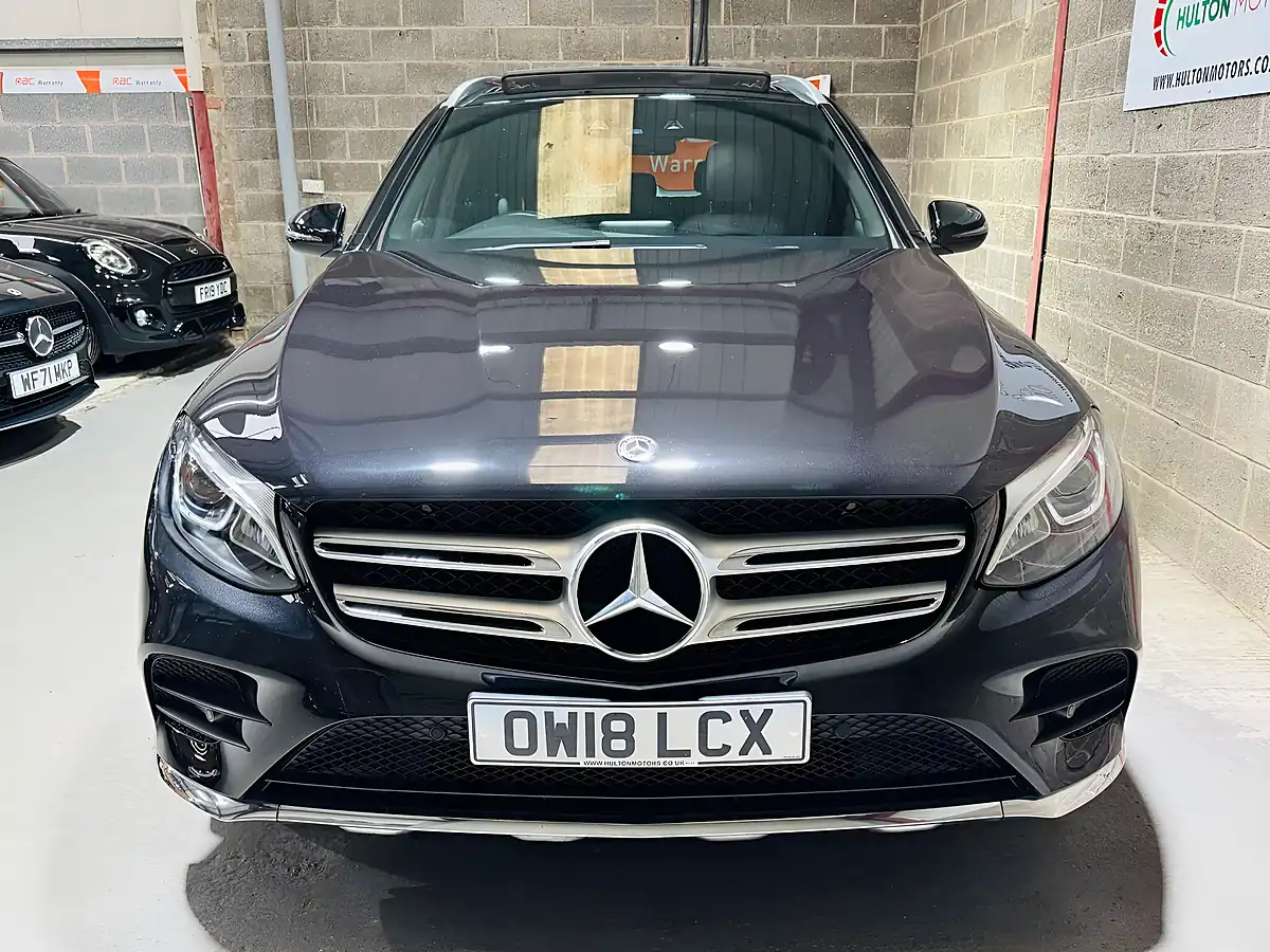 Used 2018 Mercedes-Benz Glc AMG Line Premium Black - Interior and Exterior details 4