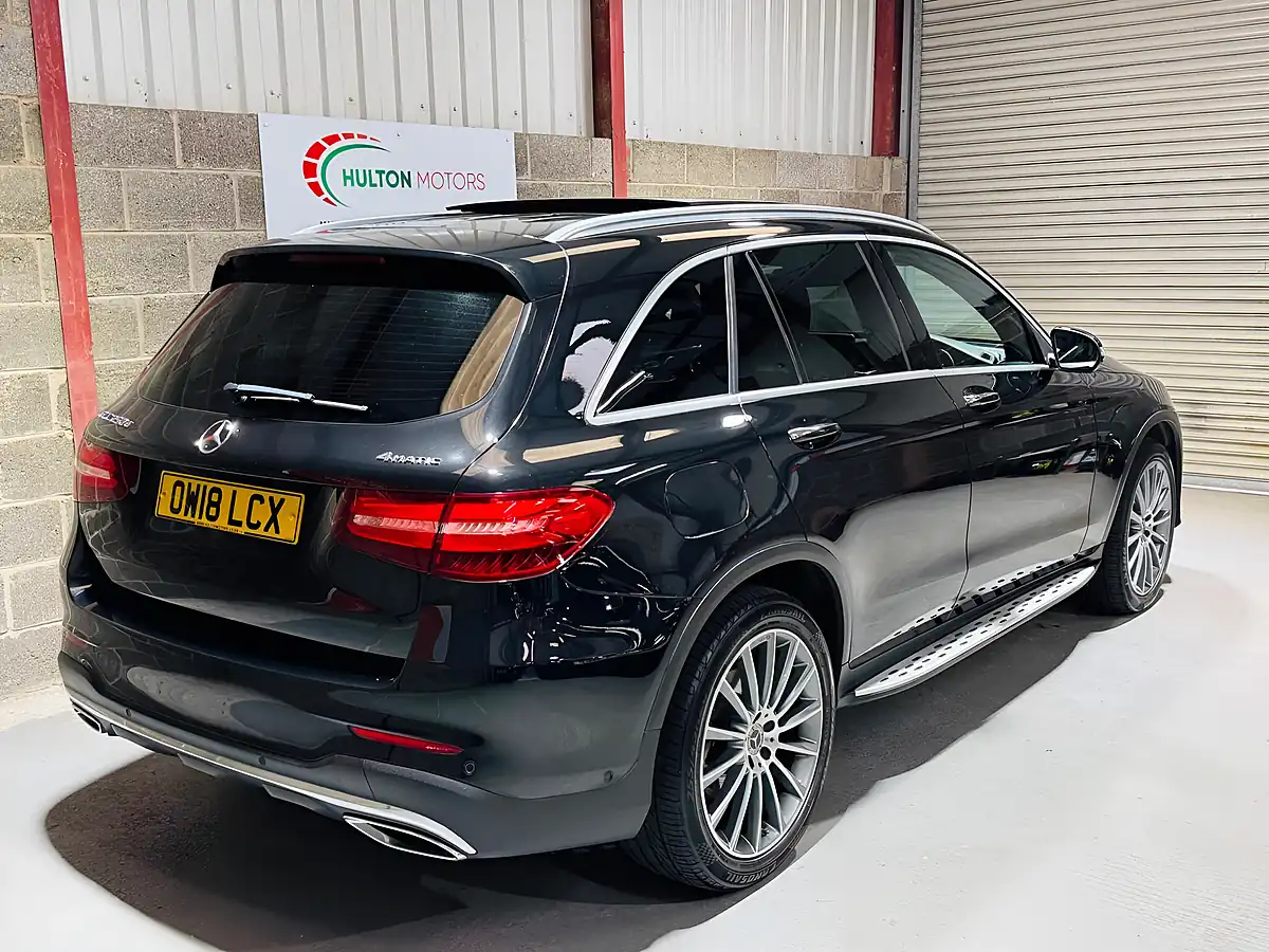 Used 2018 Mercedes-Benz Glc AMG Line Premium Black - Interior and Exterior details 7