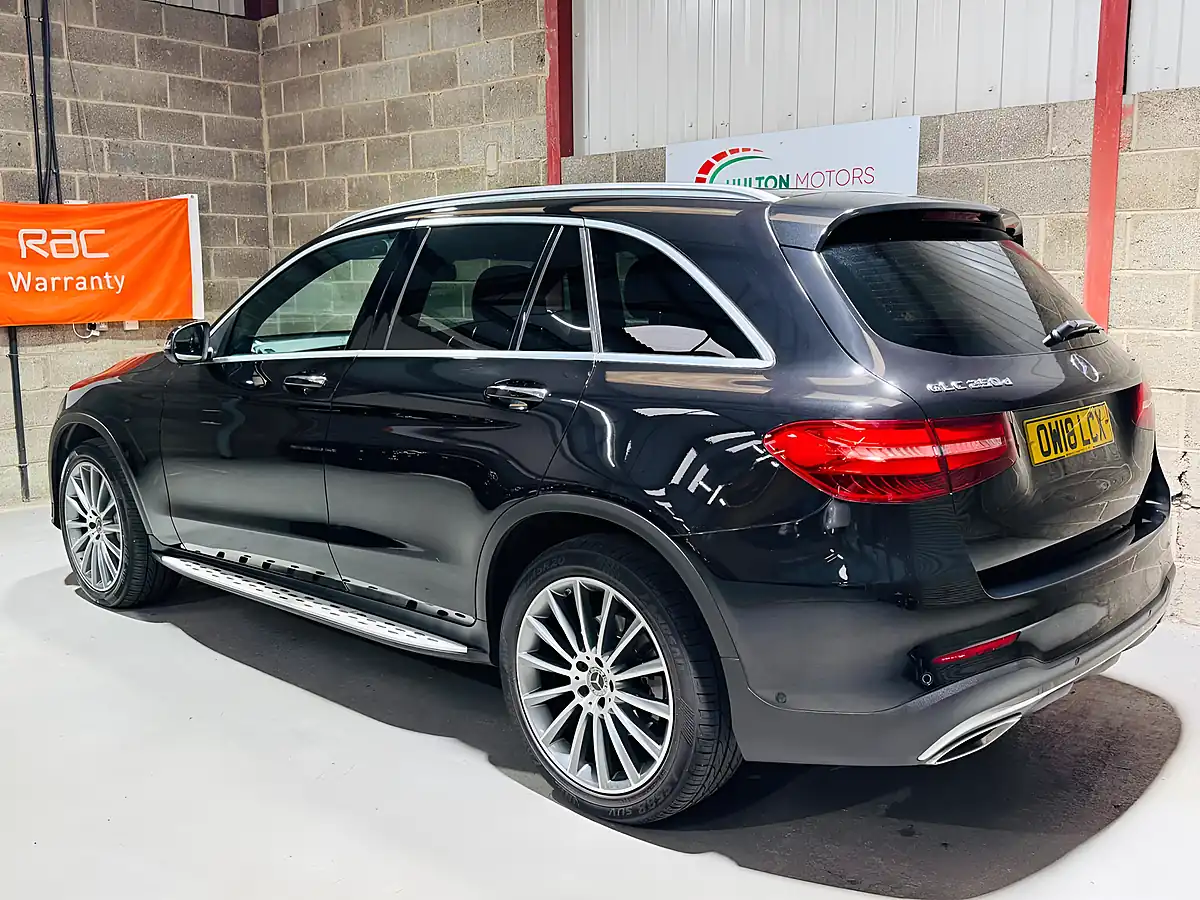 Used 2018 Mercedes-Benz Glc AMG Line Premium Black - Interior and Exterior details 8