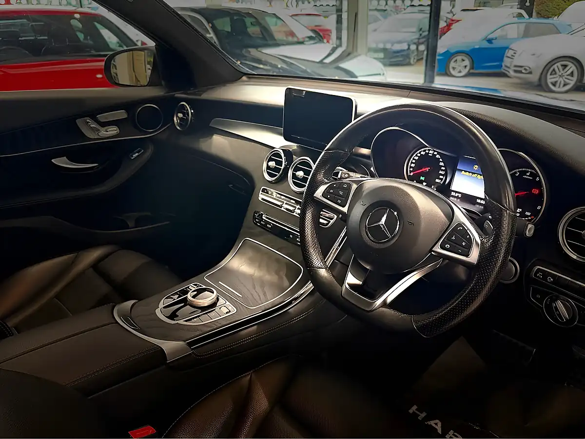 Used 2018 Mercedes-Benz Glc AMG Line (premium) Black - Interior and Exterior details 12