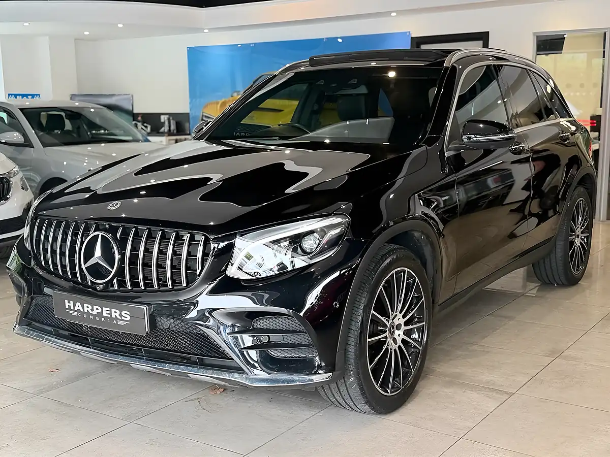 Used 2018 Mercedes-Benz Glc AMG Line (premium) Black - Interior and Exterior details 3