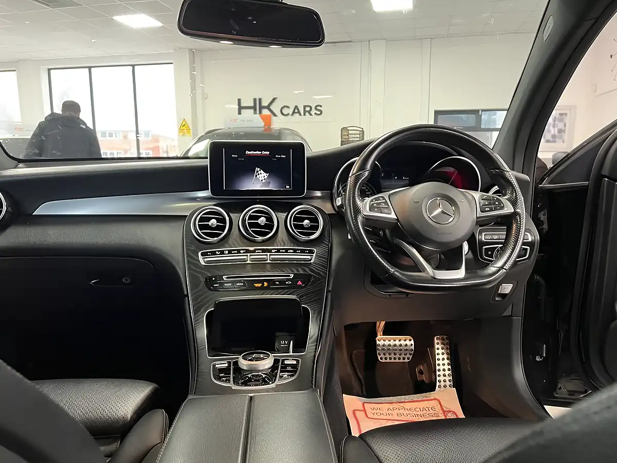 Used 2018 Mercedes-Benz Glc AMG Line (premium) Black - Interior and Exterior details 10