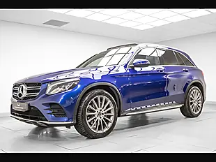 Used 2018 Mercedes-Benz Glc AMG Line (premium) Blue - Interior and Exterior details 3