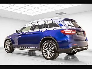 Used 2018 Mercedes-Benz Glc AMG Line (premium) Blue - Interior and Exterior details 4