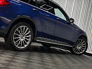 Used 2018 Mercedes-Benz Glc AMG Line Premium Blue - Interior and Exterior details 11