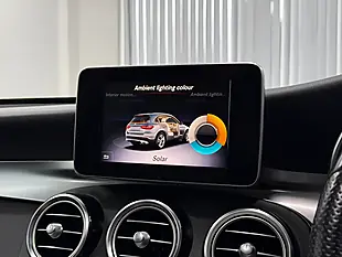 Used 2018 Mercedes-Benz Glc AMG Line Premium Blue - Interior and Exterior details 19